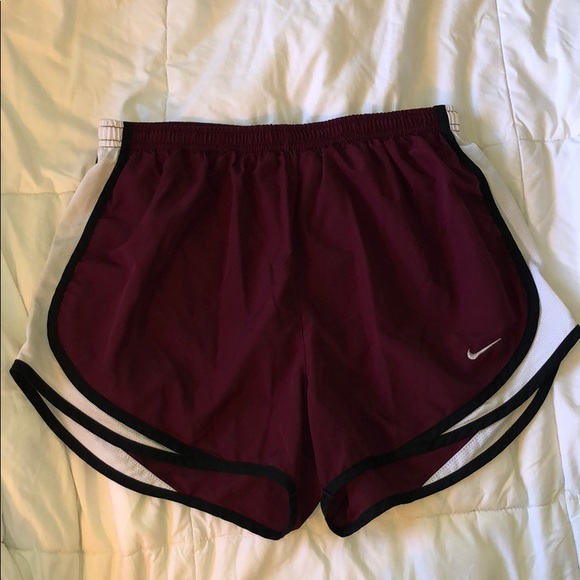 White Nike Tempo Track Short 
